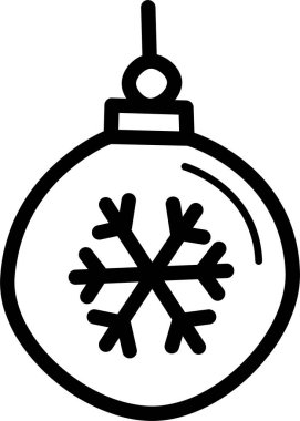 Noel balosu. Basit resimleme