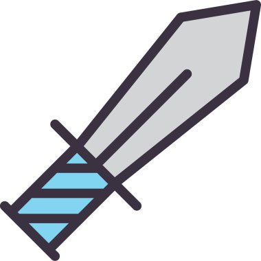 Bir kılıcın çizimi