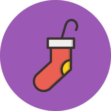 bebek çorapları düz simge