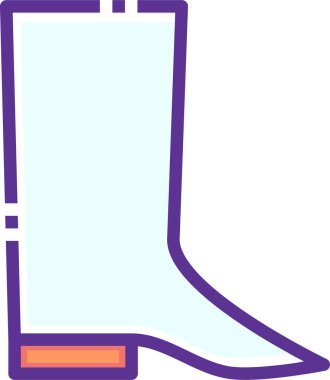 Beyaz ve mor çerçevenin vektör çizimi