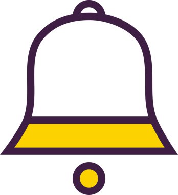 Zil. Web simgesi basit tasarım