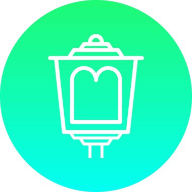 Modern b 'nin vektör illüstrasyonunda yiyecek ikonu yok