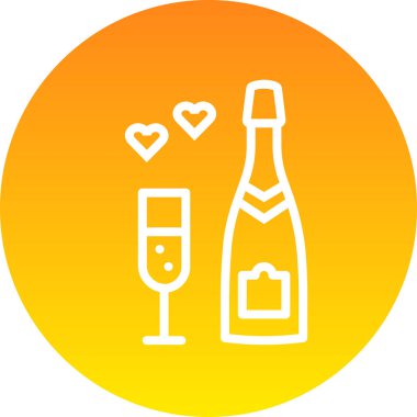 Şarap kadehi ikonu. vektör illüstrasyonu