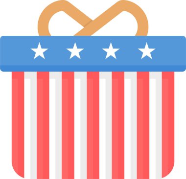 Bir Amerikan bayrağının çizimi