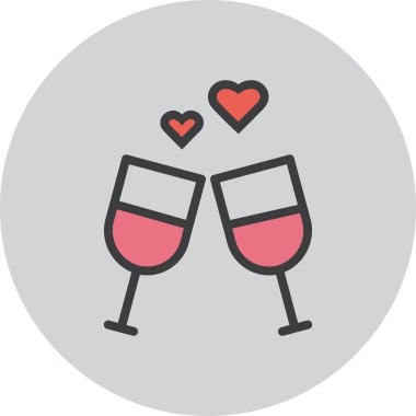 Şarap bardakları. Basit tasarım