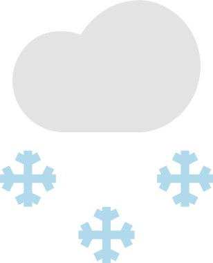 Kışın kar, Noel konsepti, basit tasarım