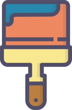 Mutfak araçları düz vektör simgesi