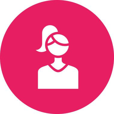 Avatar simgesi, vektör illüstrasyonu