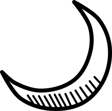 Ay ve yıldızlı soyut arkaplan