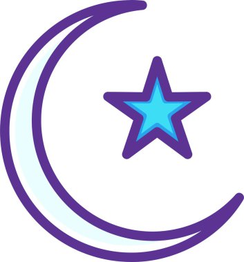 yıldız simgesi vektör illüstrasyonu