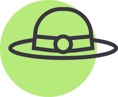 Aziz Patrick 'in şapkası, vektör çizimi.