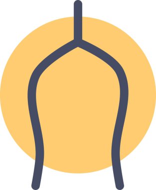 Takılıyorum. Web simgesi vektör illüstrasyonu