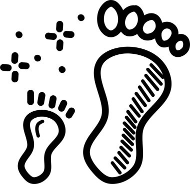 Bir kedinin vektör illüstrasyonu