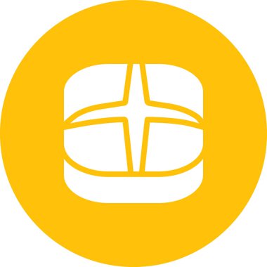 Modern b 'nin vektör illüstrasyonu eksik simgesi