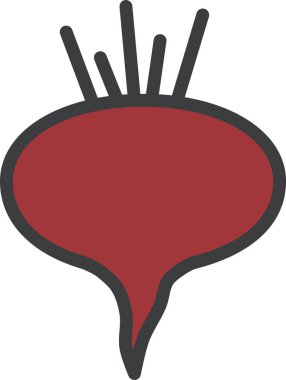 Beyin. Web simgesi basit illüstrasyon