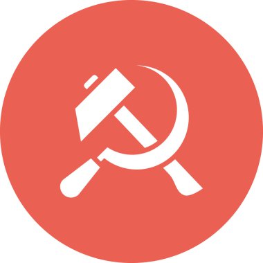 Çekiç. Web simgesi basit illüstrasyon