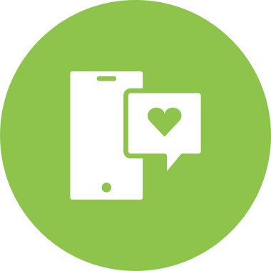 Aşk mesajları, sevgililer günü konsepti, basit çizim tasarımı 