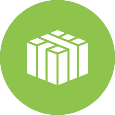 kutu simgesi vektör illüstrasyonu