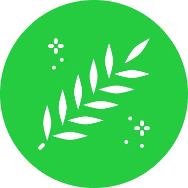 bir bitkinin yeşil yaprakları