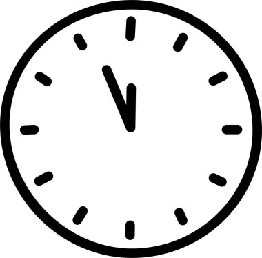 Yeni yıl zamanı, seo modern simgenin vektör illüstrasyonu