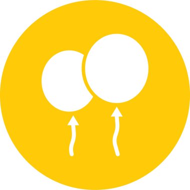 balonlar vektör illüstrasyonu, kutlama konsepti