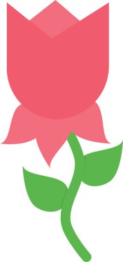 Güllü bir hediye kutusunun çizimi