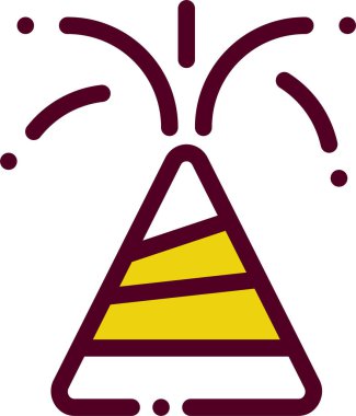 Düz bir biçimin görüntüsü için bir arkaplanın vektör illüstrasyonu.