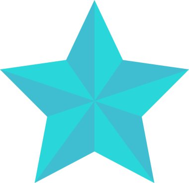 Kutup yıldızı, Noel konsepti, basit tasarım