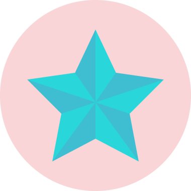 Kutup yıldızı, Noel konsepti, basit tasarım