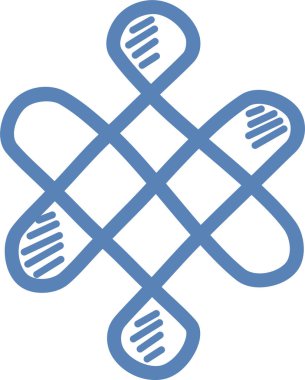 Çatal ve bıçak ikonu. beyaz arkaplanda izole edilmiş web tasarımı için sosis vektör sembolü çizgi filmi