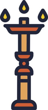 Lamba. Web simgesi basit illüstrasyon