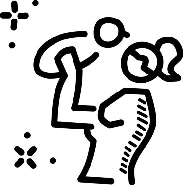 Bir kedinin vektör illüstrasyonu