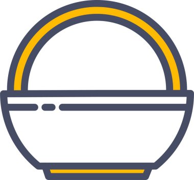 Kova. Web simgesi basit illüstrasyon