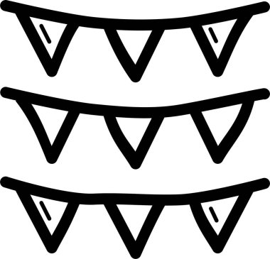 bir partinin arka planının vektör illüstrasyonu