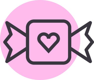 kalp, aşk, sevgililer günü, sevgililer günü, romantizm, iletişim, sosyal, ağ, vektör illüstrasyonu