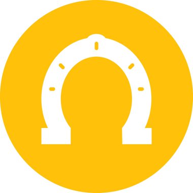 At nalı. Web simgesi basit tasarım