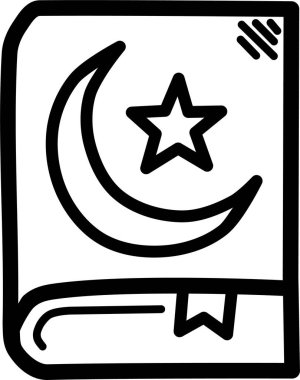 Ay. Web simgesi basit illüstrasyon