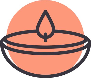 Mum. Web simgesi basit tasarım