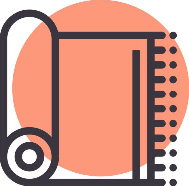 Müzik. Web simgesi basit tasarım