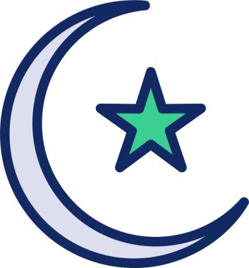 yıldız simgesi, vektör çizimi