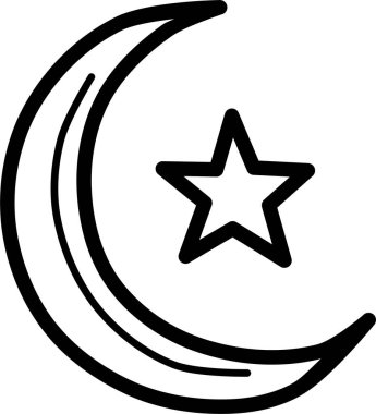 yıldız simgesi, vektör çizimi