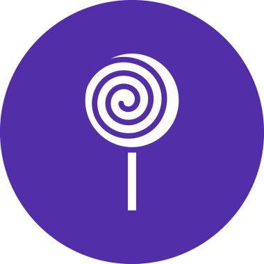 Lolipop vektör simgesi çizimi