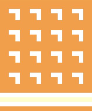 soyut waffle geometrik desen vektör çizimi