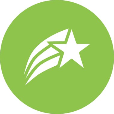 Yıldız. Web simgesi basit illüstrasyon