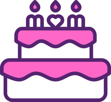 Mutlu anneler günü konsepti, basit vektör çizimi