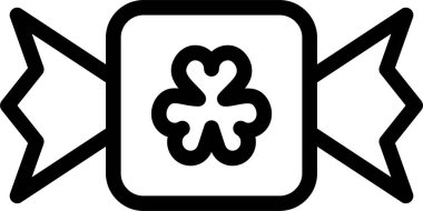 Şirin bir kedinin siyah beyaz çizimi