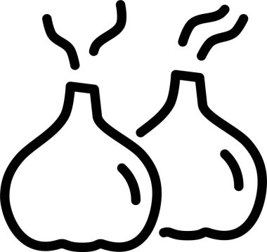 Çizgi film simgesinin vektör çizimi