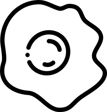 Mutlu bir yüzün vektör çizimi