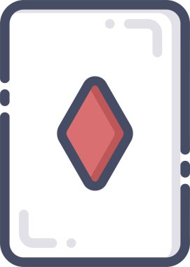 Kumarhane kartlarının vektör illüstrasyonu