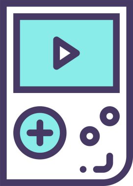 Video oyun konsolu. Basit tasarım 